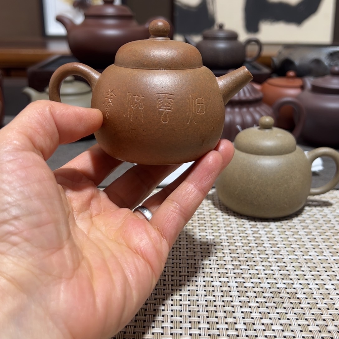 紫砂茶壶本段纳福222222