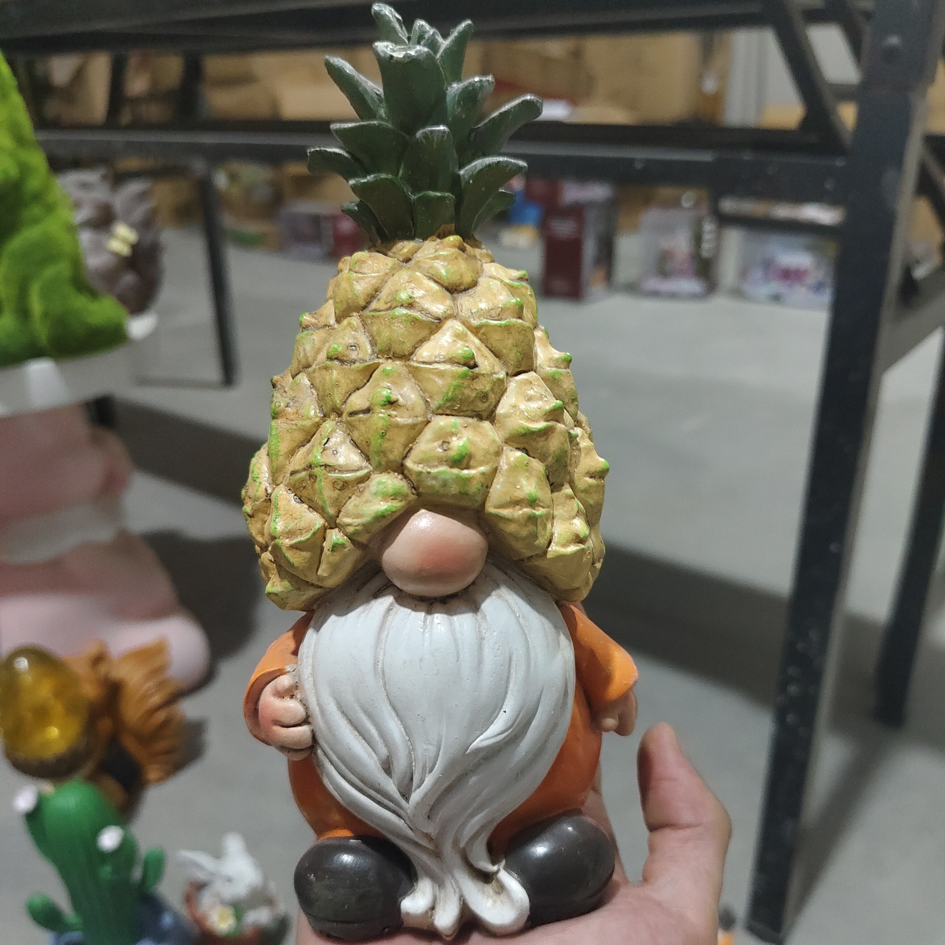 树脂菠萝地精摆件