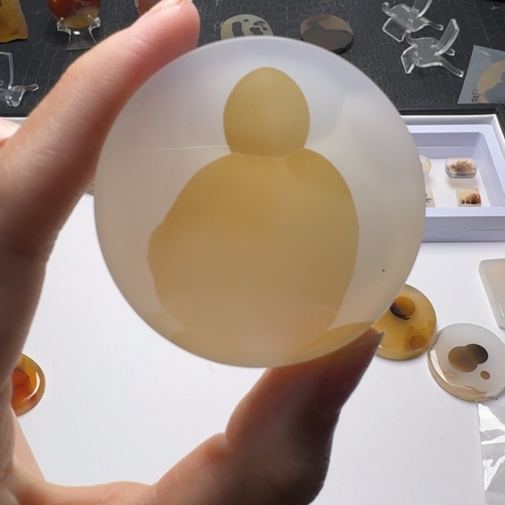 玛瑙/玉髓未镶嵌摆件