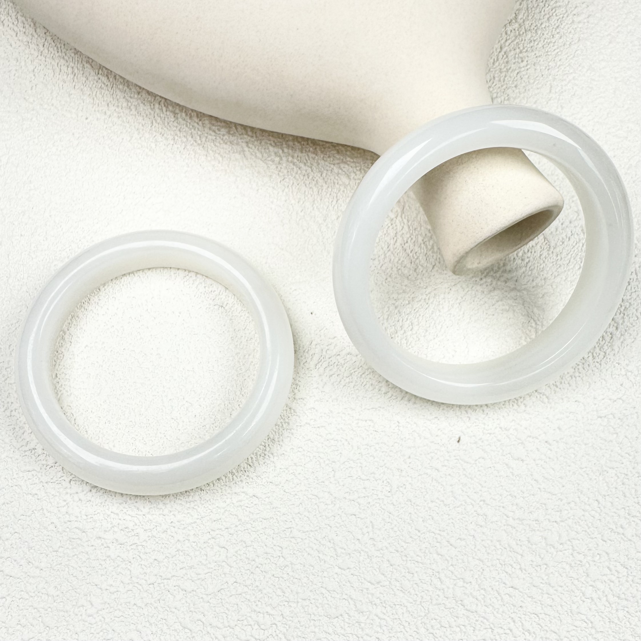 和田玉奶糕手镯（多样性发其一）