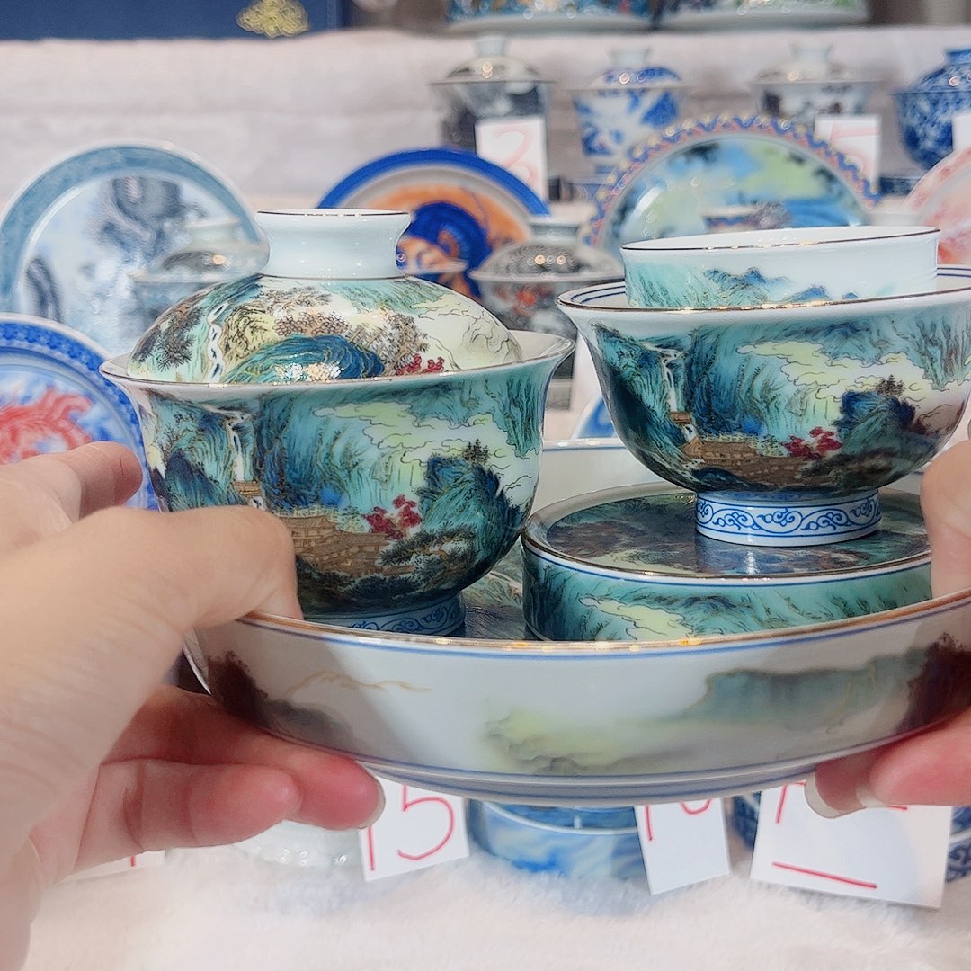 越***好金山水5件套套装包邮