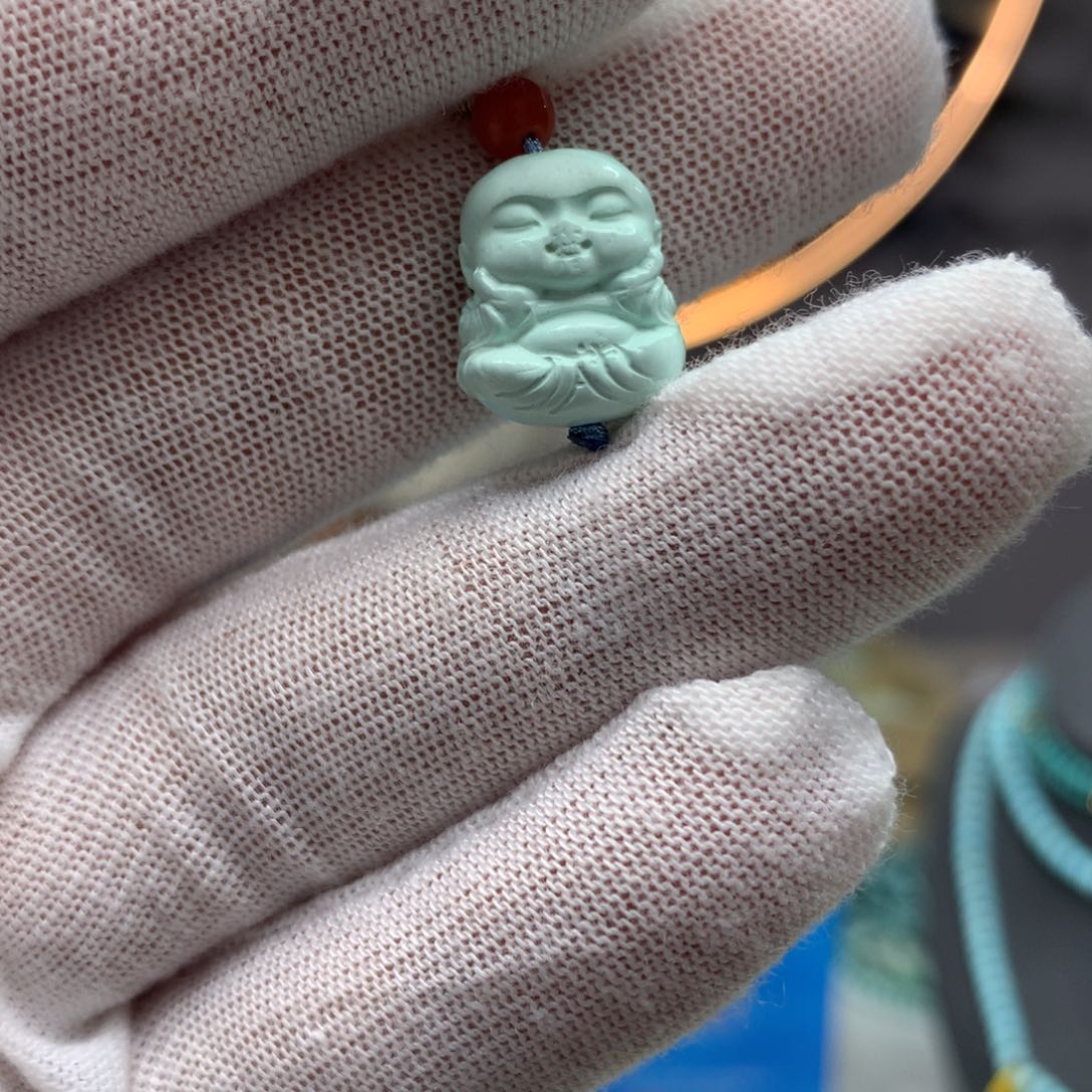 绿松石挂件未镶嵌