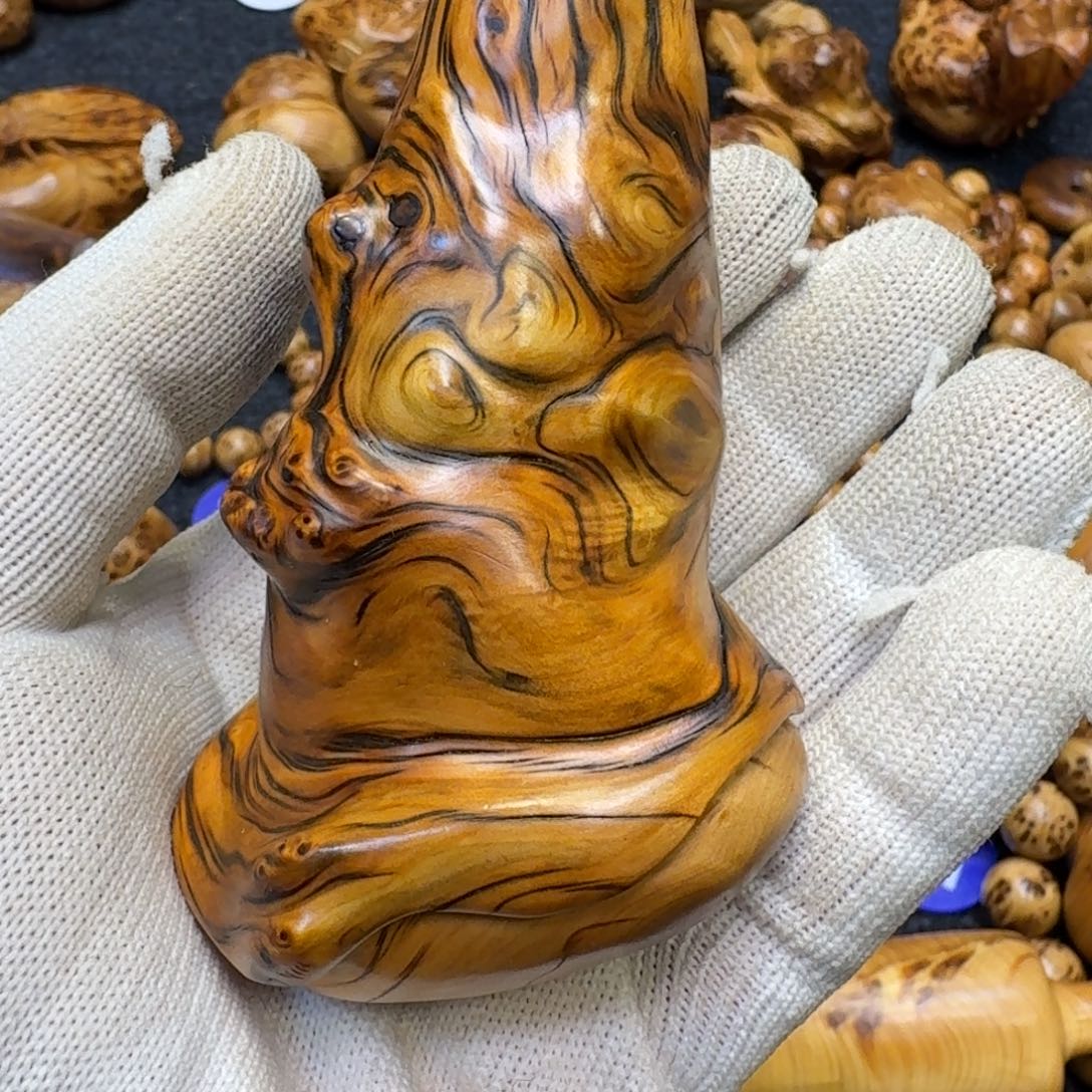 特***君柏木（崖柏）把件太行崖柏