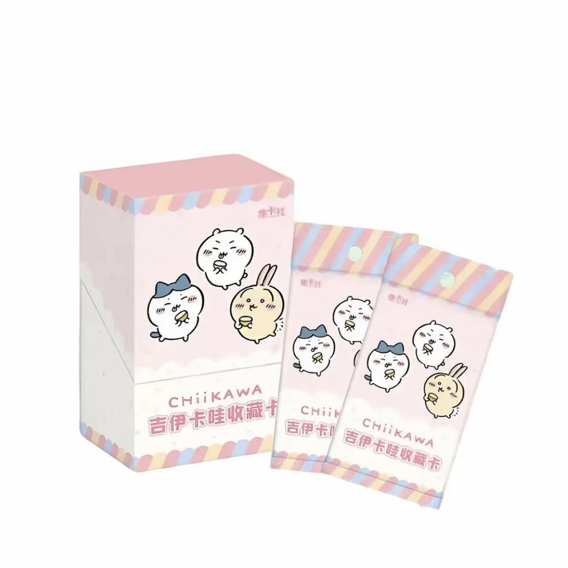 【平拆】集卡社chiikawa吉伊卡哇正版授权收藏卡