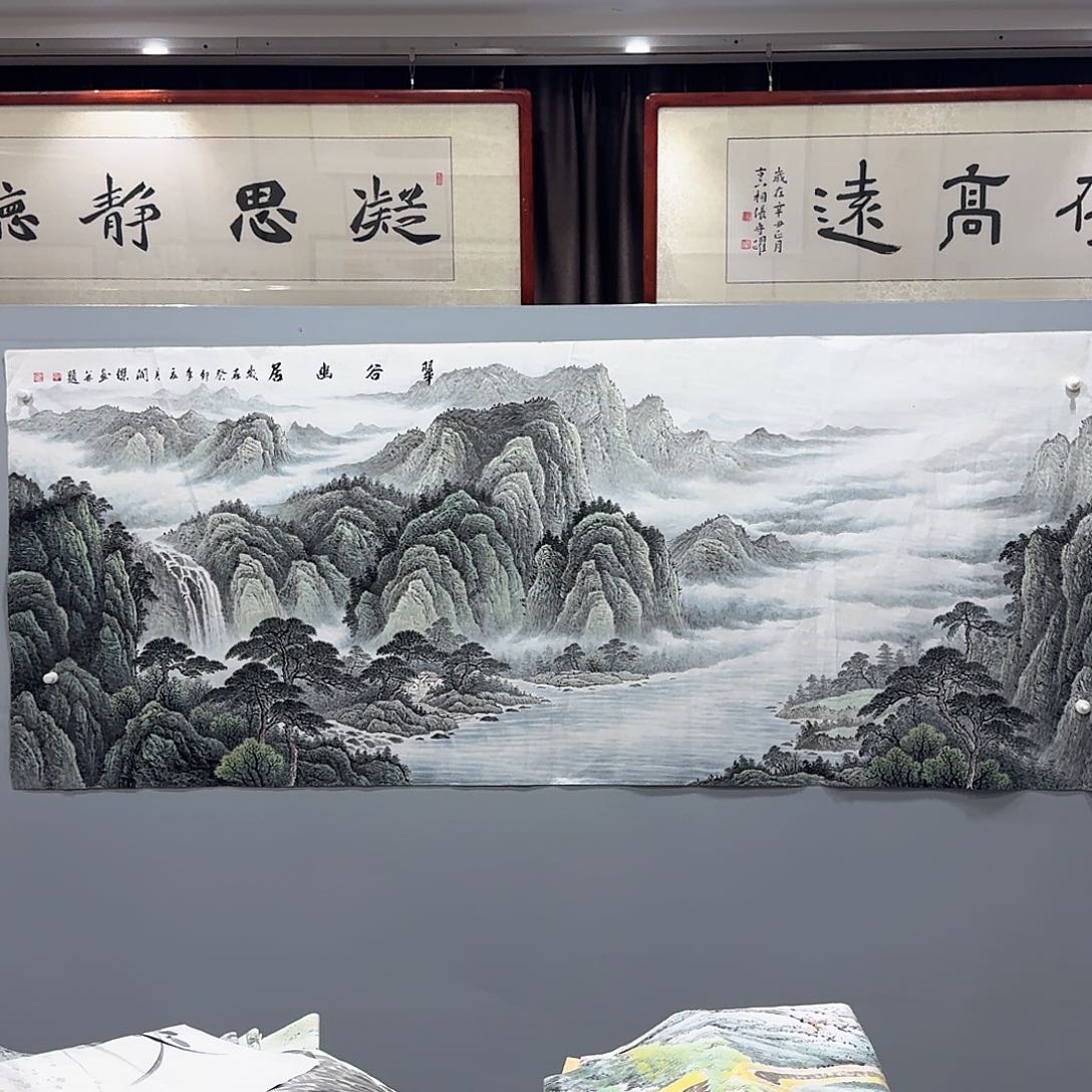 国画国画作品多次入选国内外