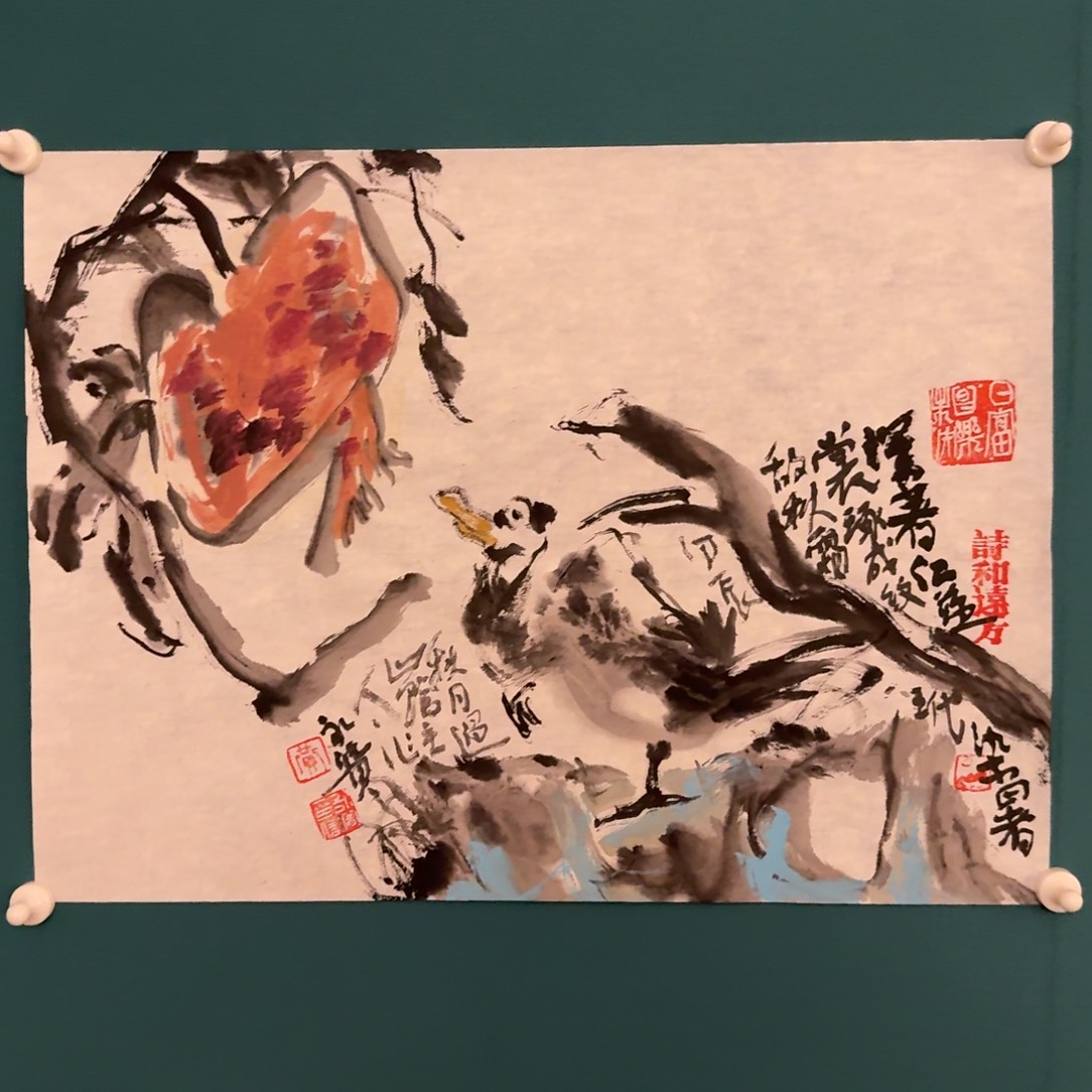 国画黄老师作品画作