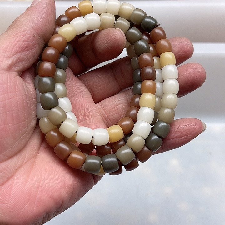 白玉菩提吊坠精品108