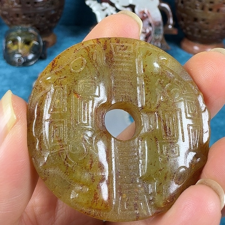 和田玉（糖玉）未镶嵌挂件