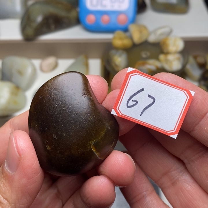 未镶嵌和田玉把件灵*山67