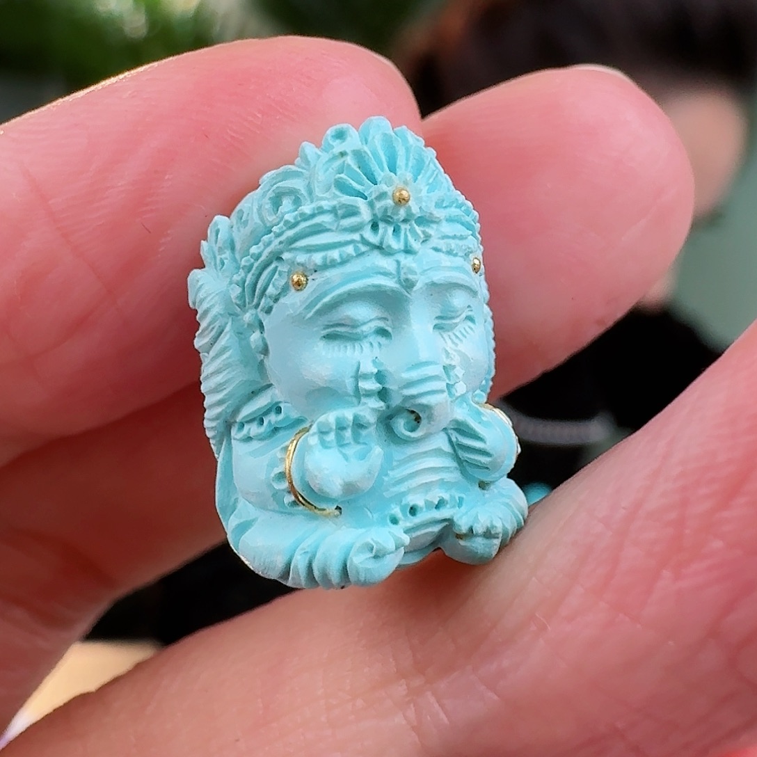 绿松石珠宝奇石未镶嵌