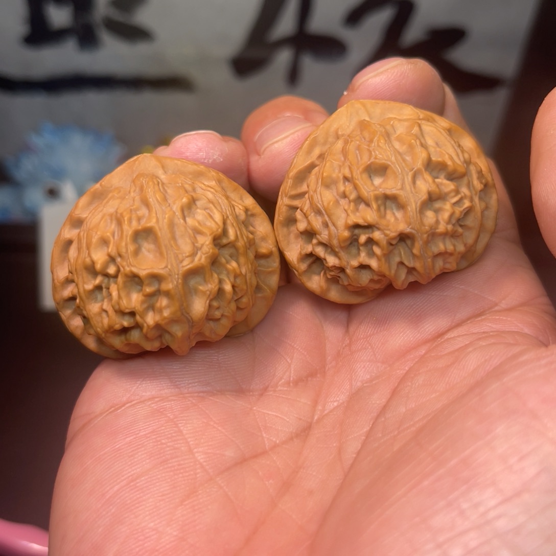 文玩核桃吊坠40全品无修玉玺宫灯