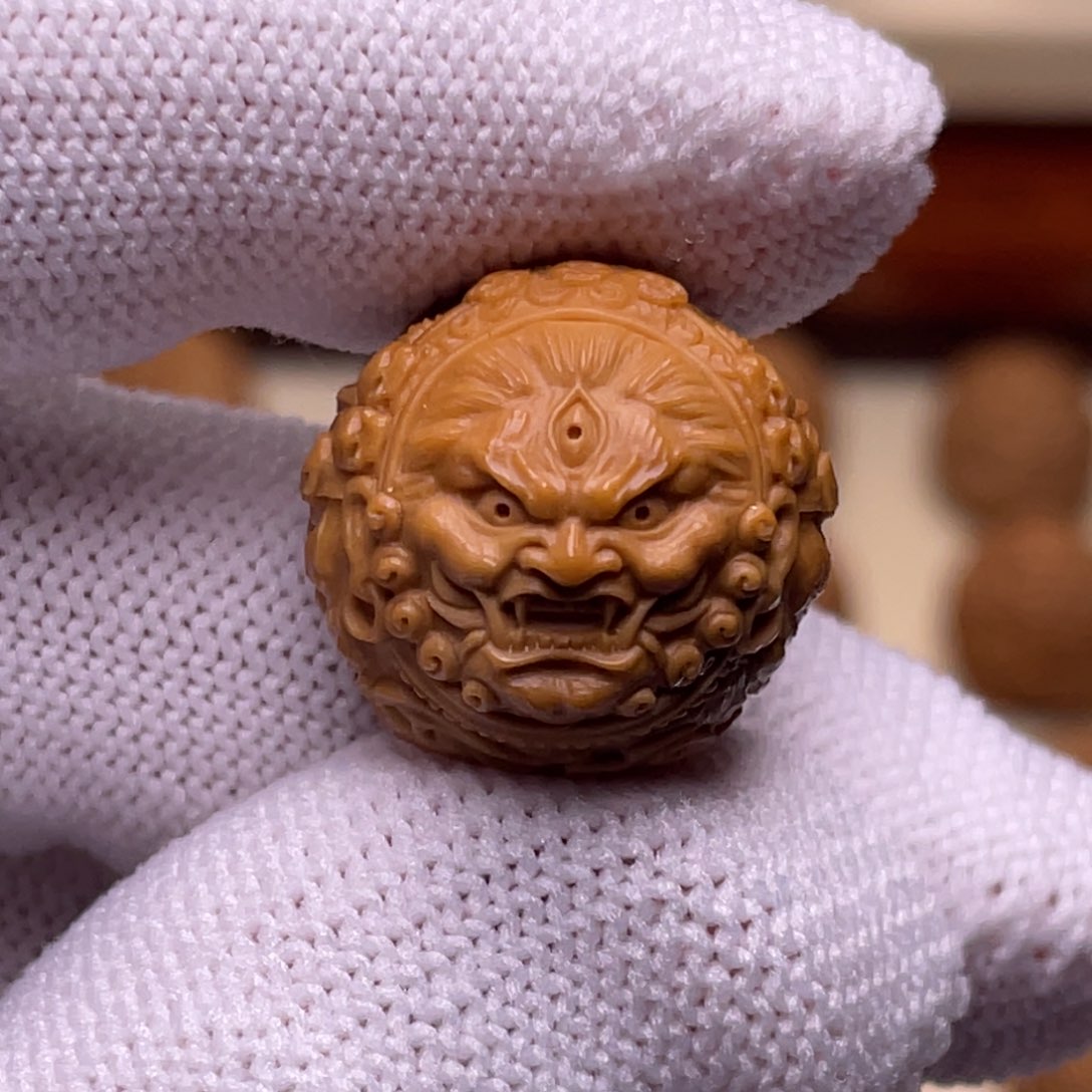 猴头核桃吊坠大黑天18+