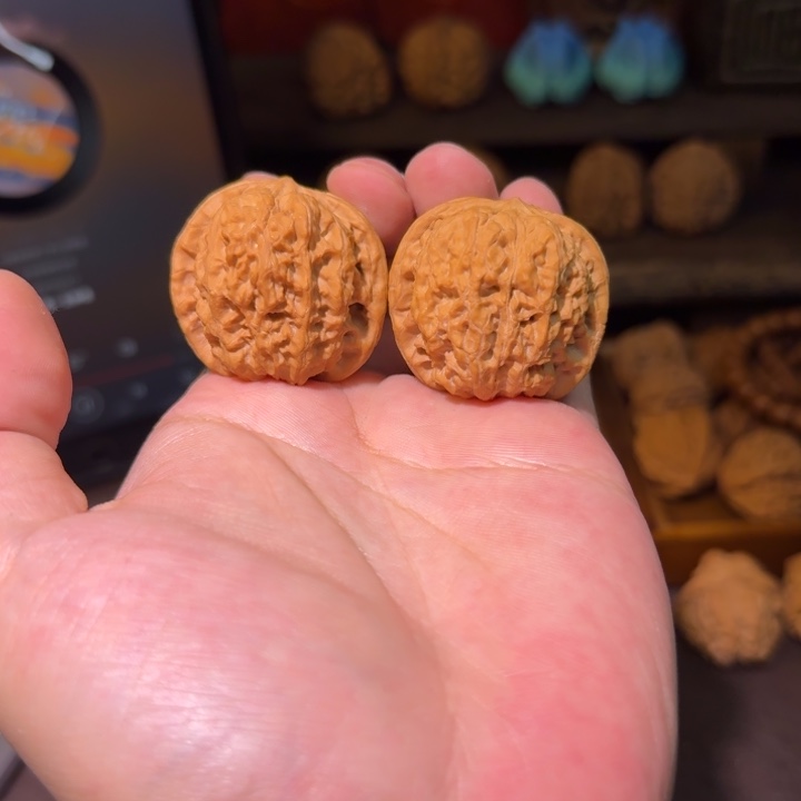 文玩核桃吊坠全品37雨花石（
