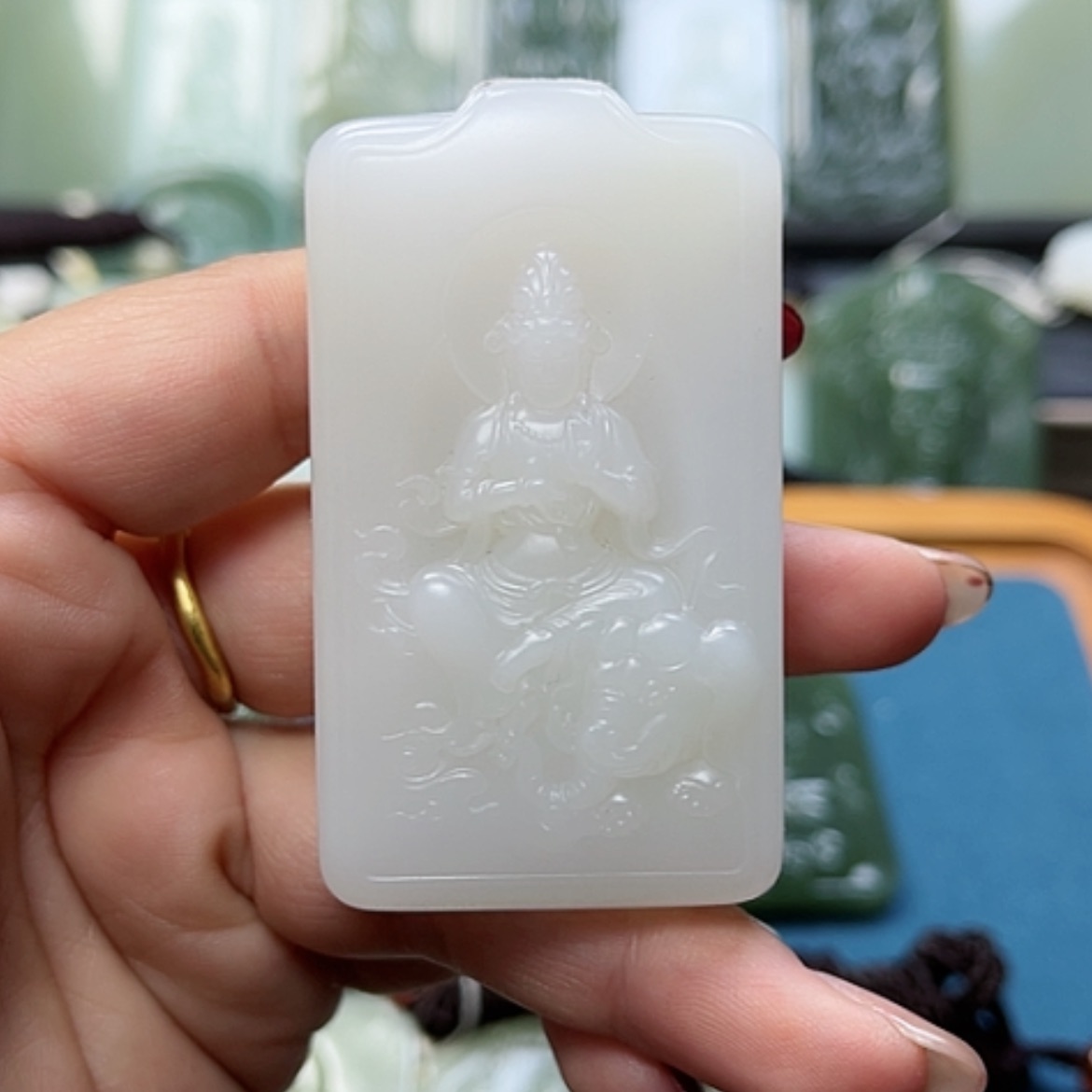 【闪购商品】和田玉颈饰未镶嵌J****丑