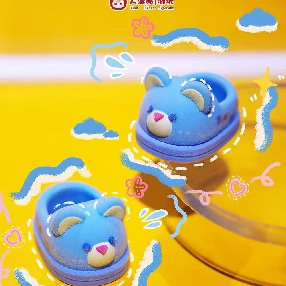 【步步】娃三岁400体娃娃鞋系列潮玩盲盒萌粒摆件
