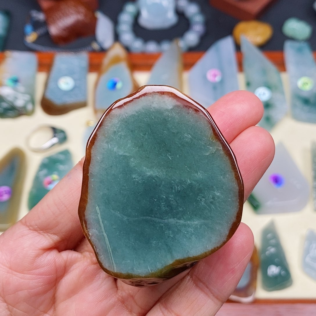 颈饰未镶嵌翡翠新*翡翠