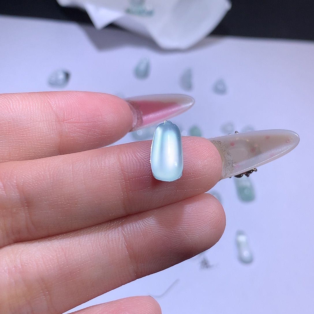 翡翠未镶嵌挂件瓜13.0 6.1 3.3