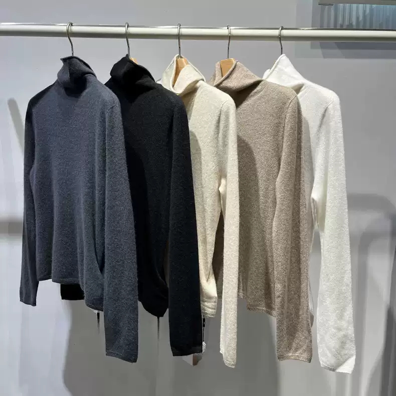 M麦2025秋冬高领羊绒纯色打底衫女多色针织衫内搭599A133003Q