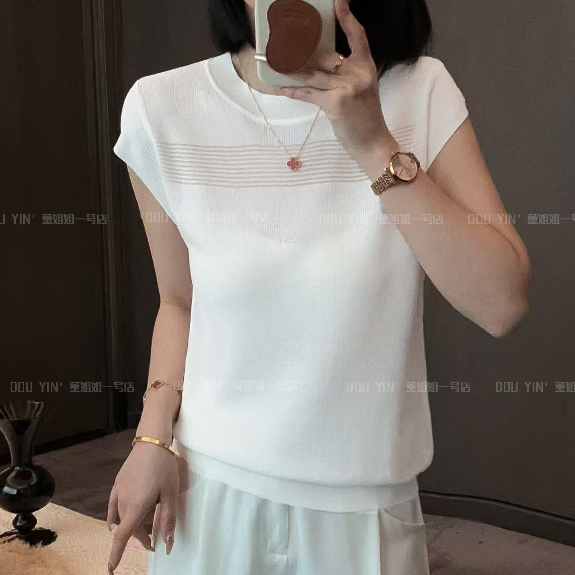 2429女士夏季新款针织上衣