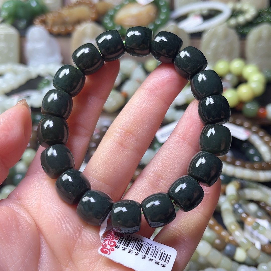 和田玉手链未镶嵌