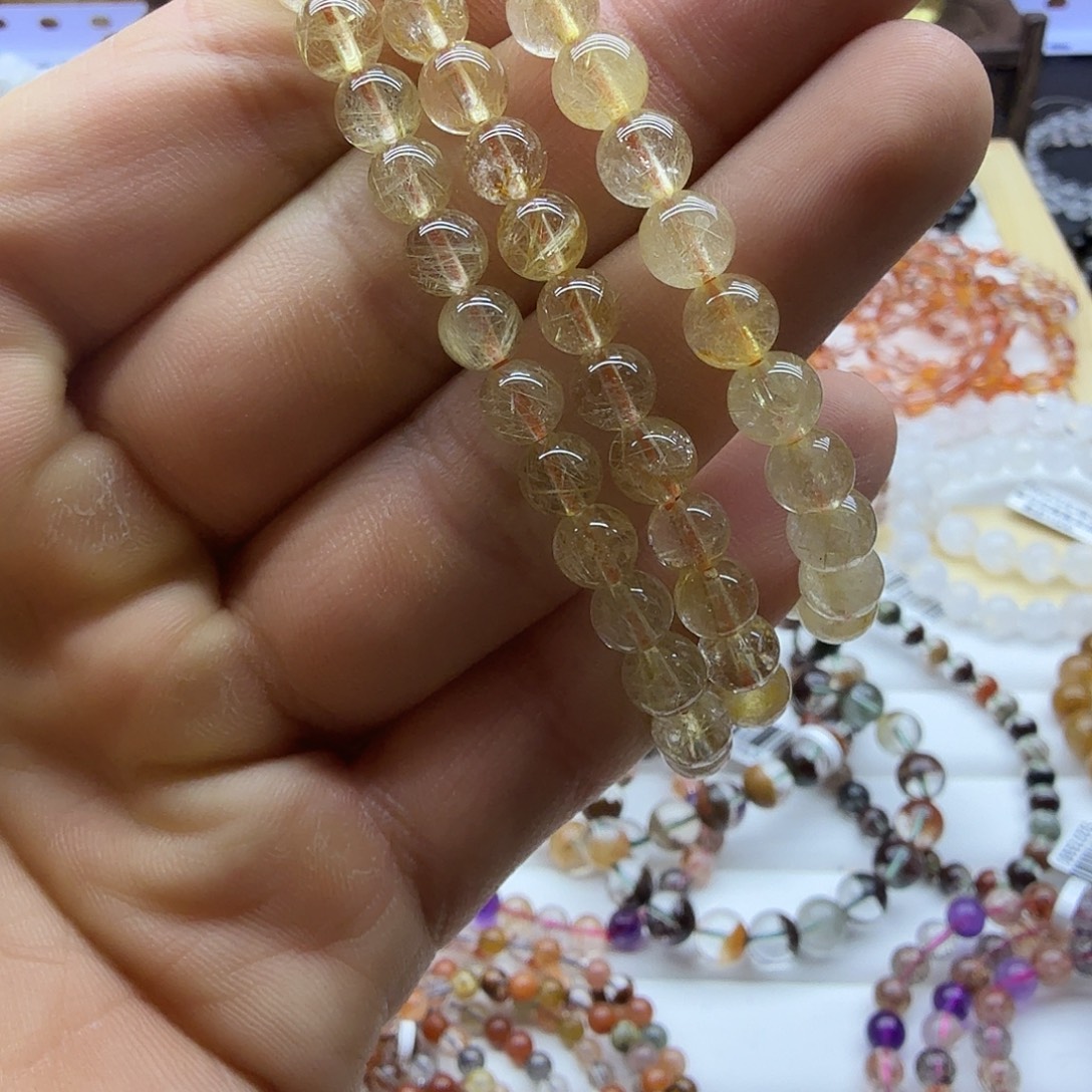 手链水晶未镶嵌多样性发货发一条