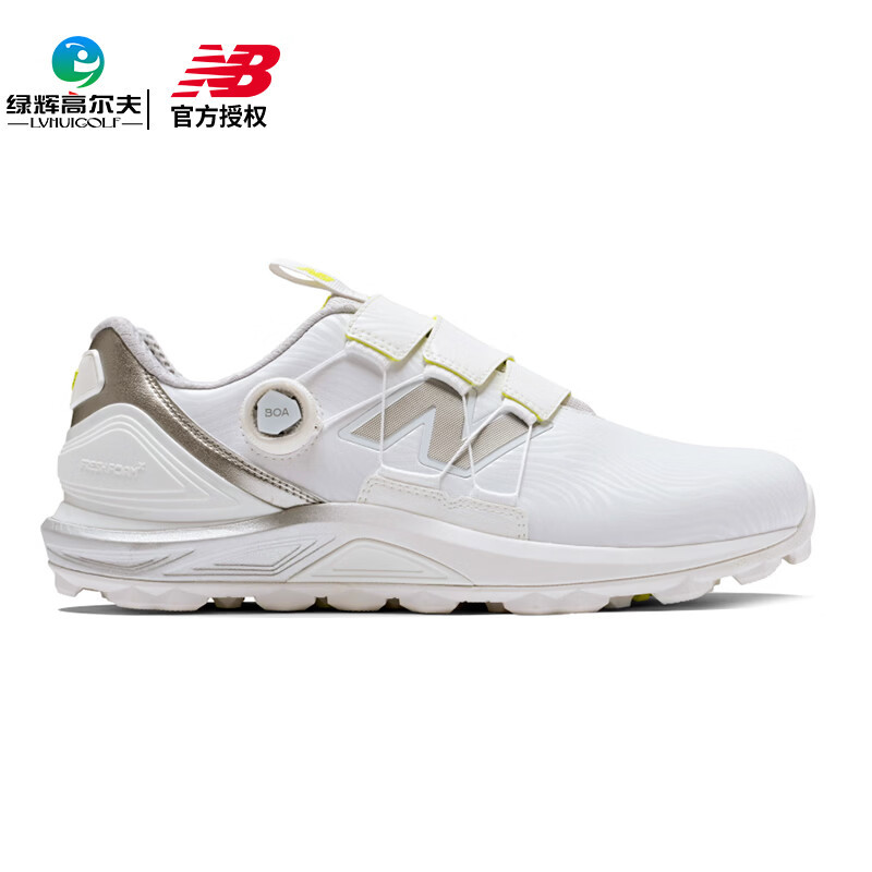 New Balance 男士高尔夫球鞋Fresh Foam 2500 BOA防水防滑无钉鞋