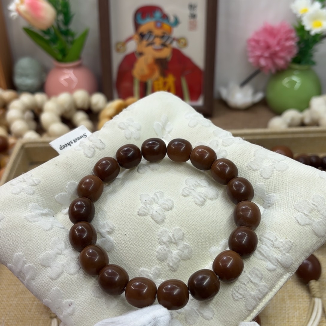 菩提根/象牙果吊坠14干磨糖油967