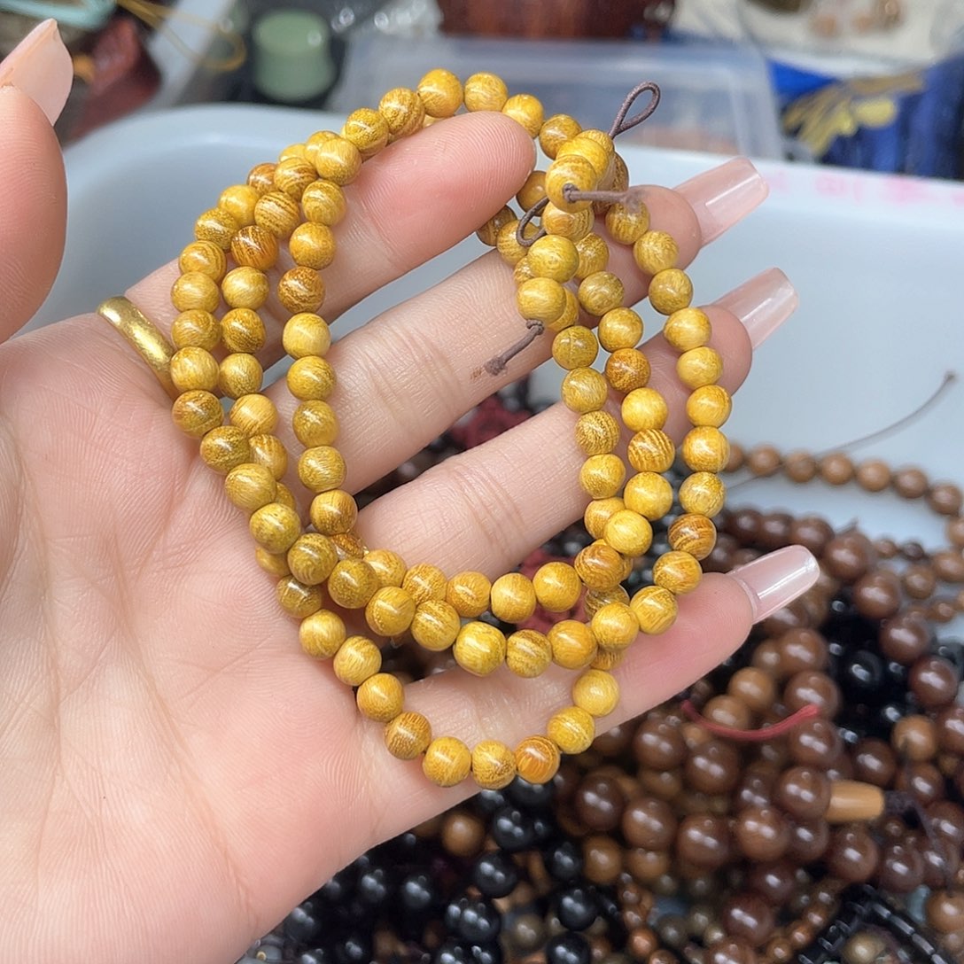 维腊木（绿檀）无事牌