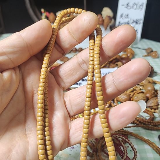 大***子手串/手链橄榄核橄榄核核尖壁5+