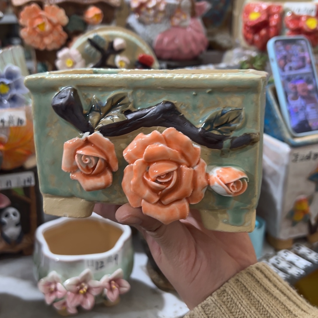 花盆，拍满20发货，退款拉黑