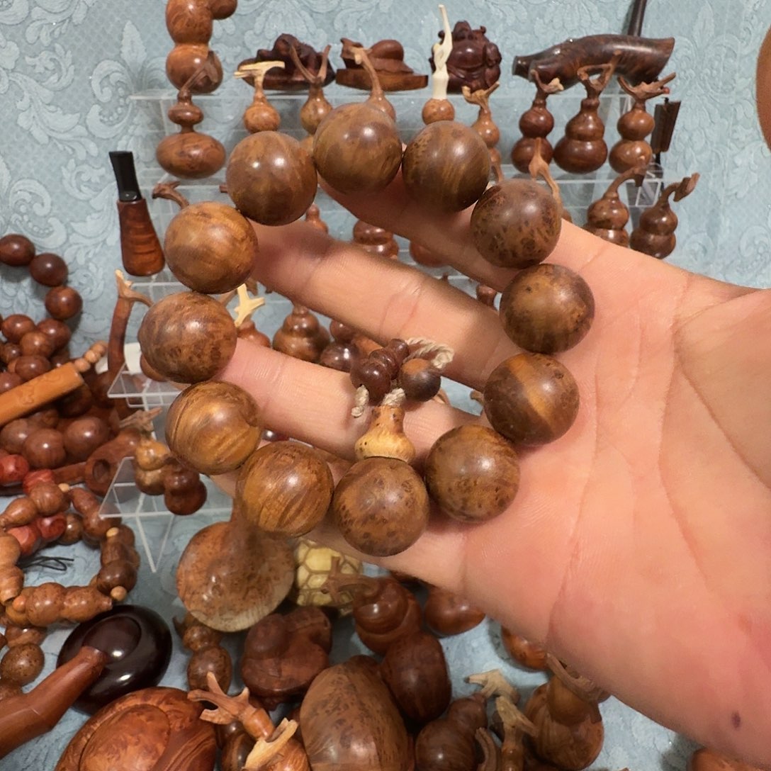 十***子木麻梨疙瘩金品20手串