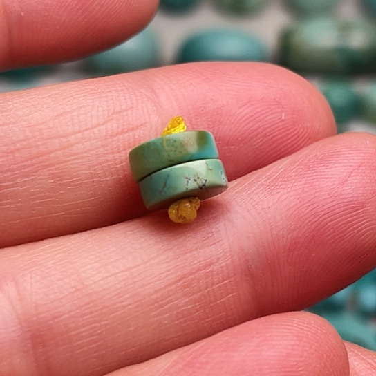 绿松石未镶嵌吊坠(不含链)