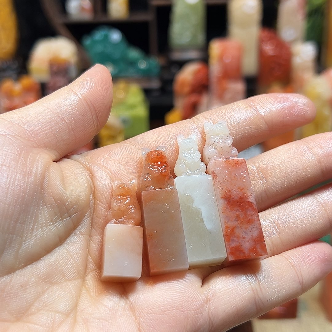 寿山石印石不**?寿山石印章包邮包刻