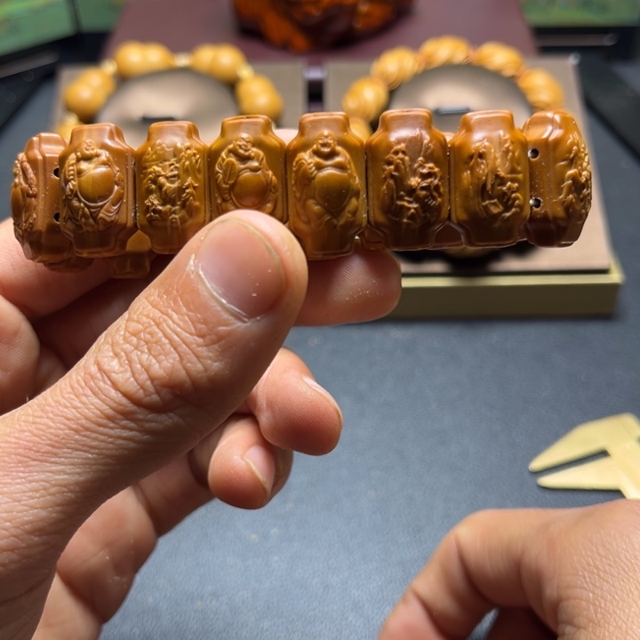 手串/手链橄榄核橄榄核雕手牌