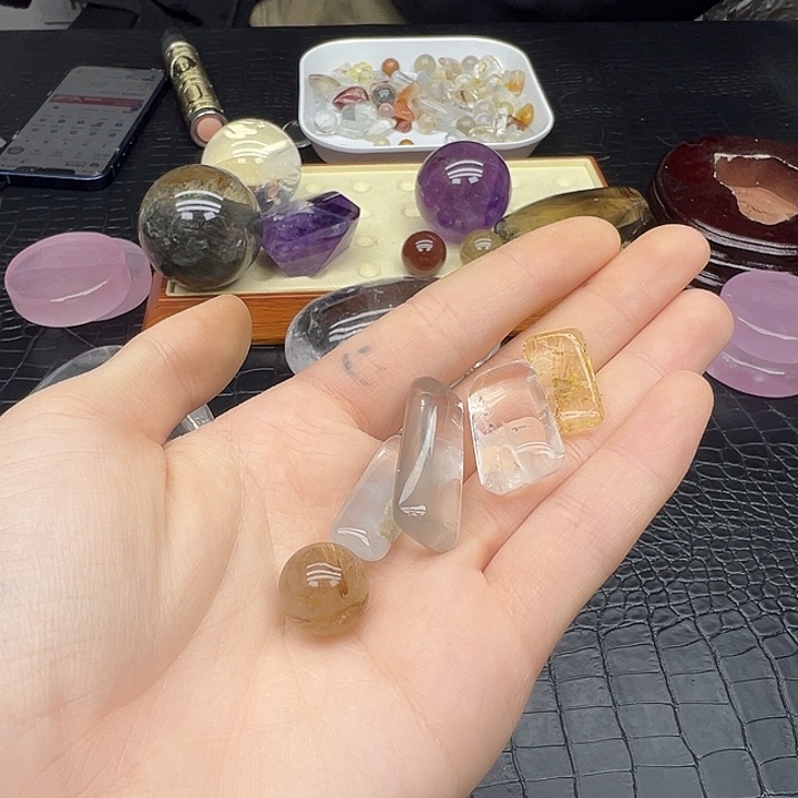 未镶嵌珠宝半成品水晶196水晶