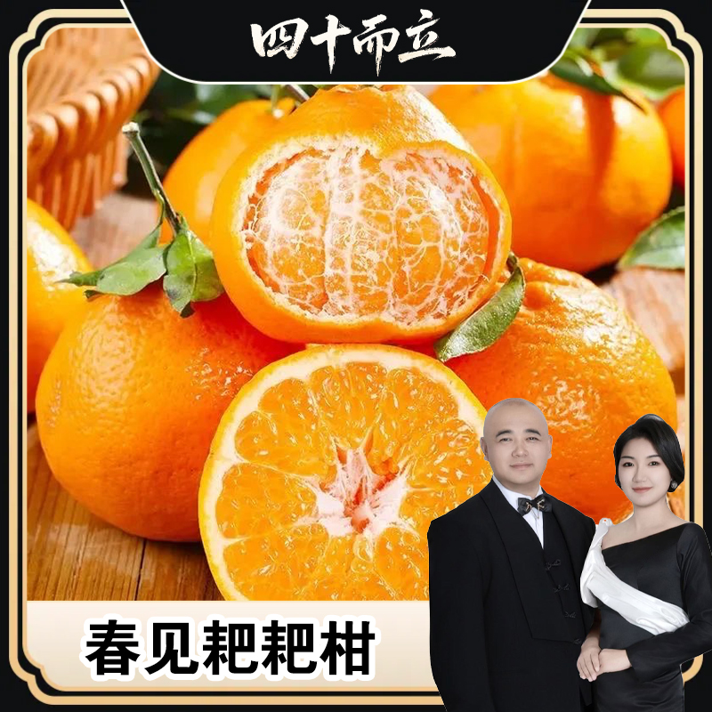 【佩奇专属】四川春见耙耙柑 鲜甜多汁 饱满易剥皮