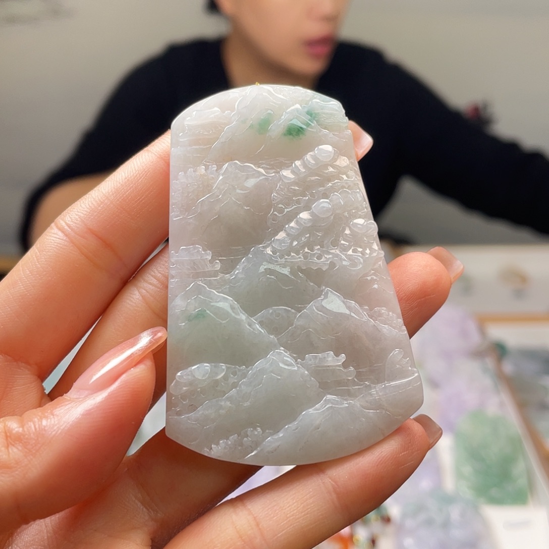 翡翠吊坠(不含链)未镶嵌