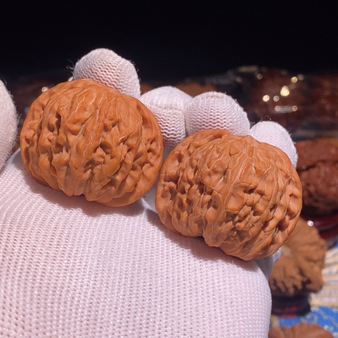 文玩核桃吊坠40磨盘