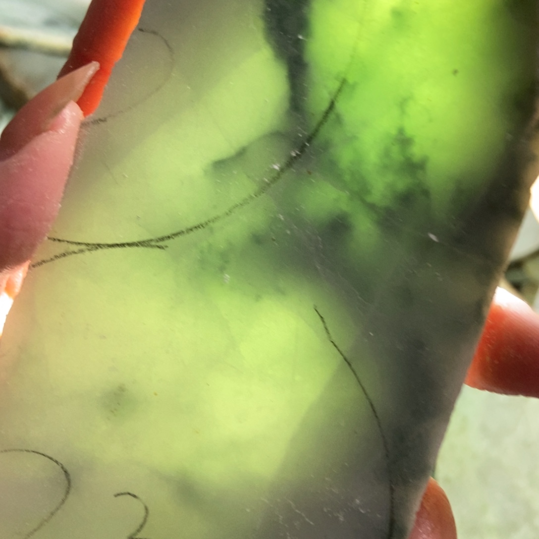 翡翠未镶嵌挂件天然翡翠