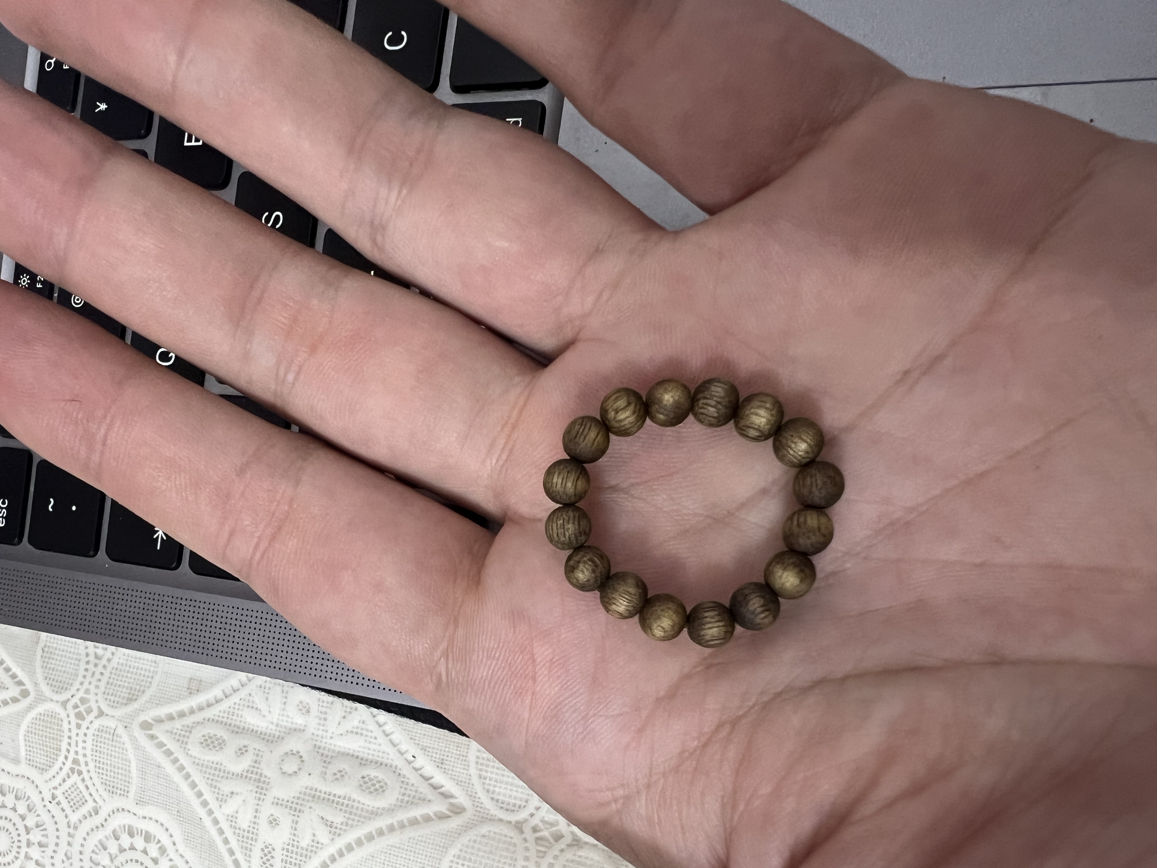 沉香奇楠小戒指单圈