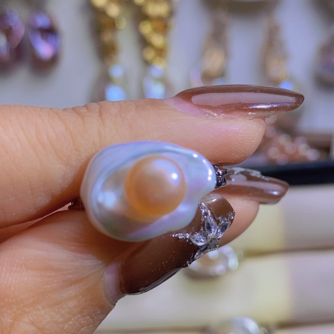 天然淡水珍珠淡水珍珠合金