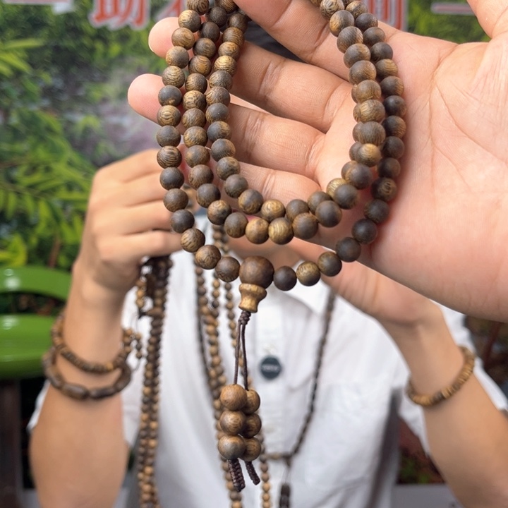 手串沉香奇楠圆珠手串 7mm多圈 多样性发一