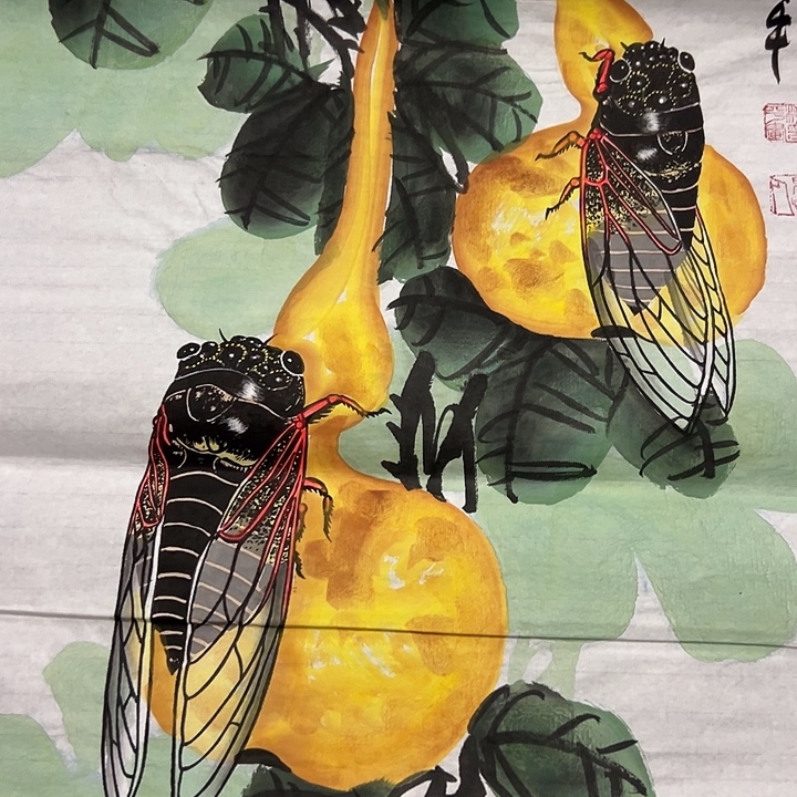 手绘国画作品欣赏