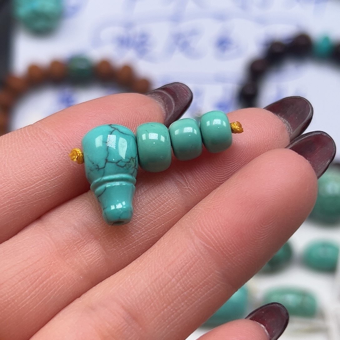 绿松石珠宝奇石未镶嵌