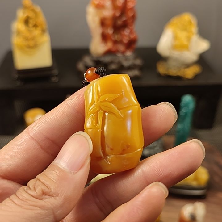 寿山石永***4挂件摆件挂件