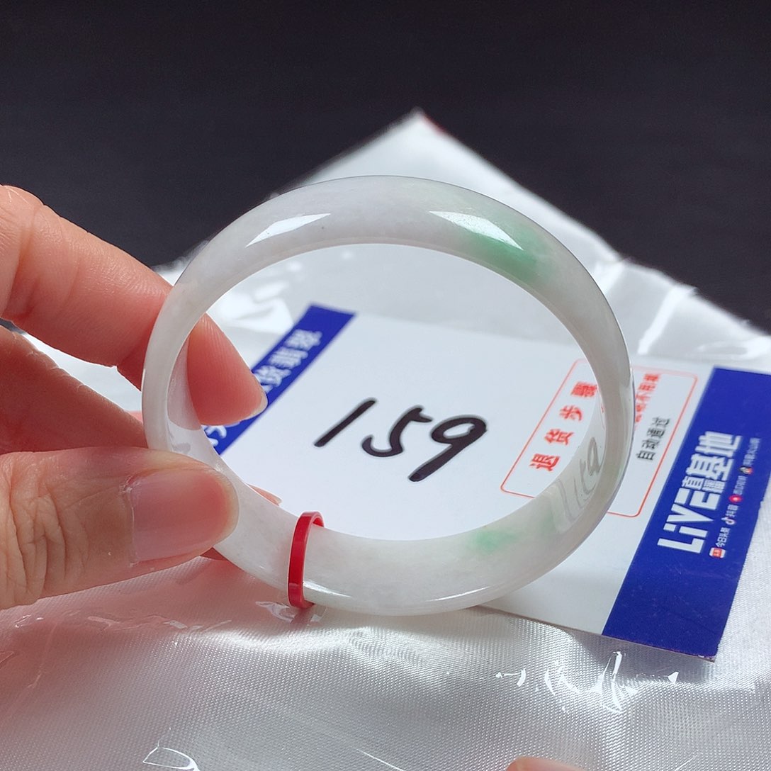 翡翠未镶嵌手镯手镯000113