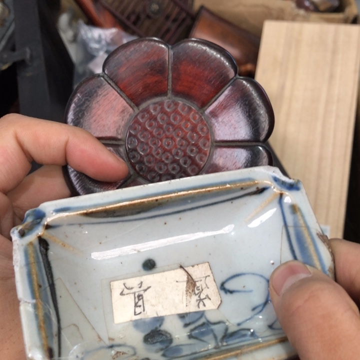 陶瓷孤品单件车里拍