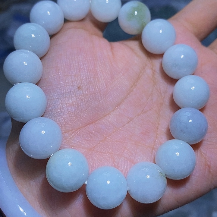 未镶嵌手串翡翠天然缅甸A货翡翠13.1