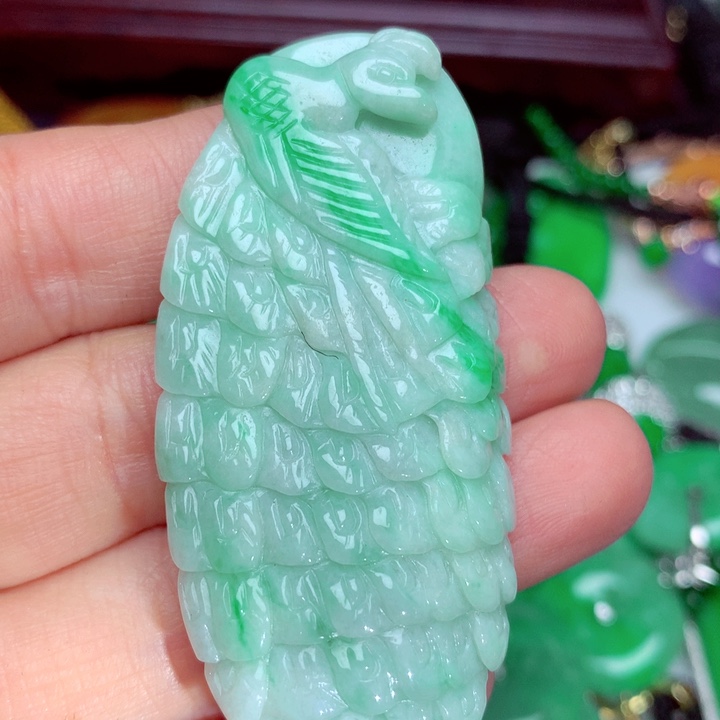 翡翠吊坠(不含链)未镶嵌