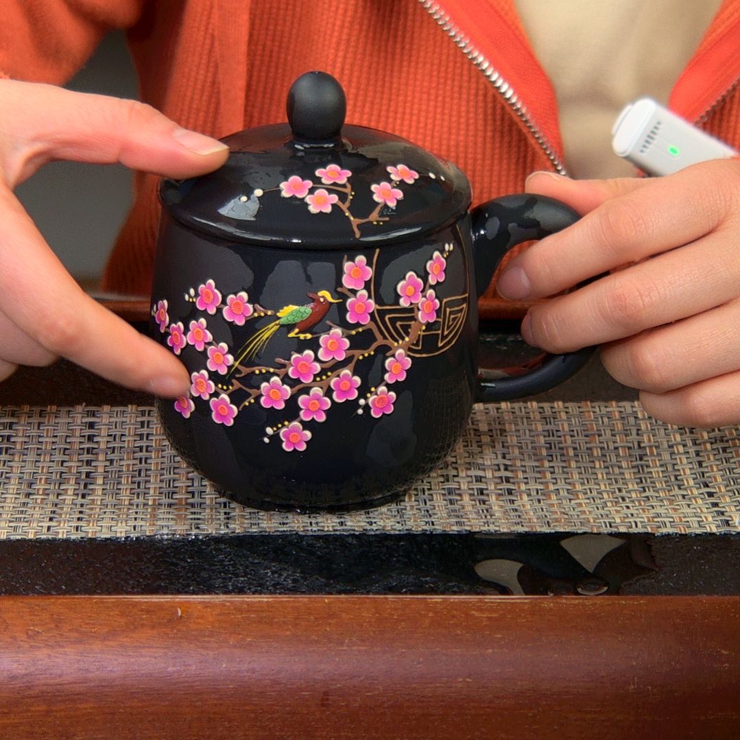 【闪购商品】绿泥茶杯高货放漏